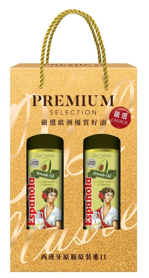 【萊瑞】100%酪梨油750ml 禮盒2入組