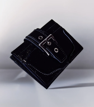 【代購】FENNEC BUCKLE BRIDGE POCKET 皮帶卡夾 扣環口袋卡夾 皮夾 扣環 皮帶 四色 韓女必備 銀色 咖色 黑色 鐵灰色