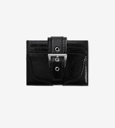 【代購】FENNEC BUCKLE BRIDGE POCKET 皮帶卡夾 扣環口袋卡夾 皮夾 扣環 皮帶 四色 韓女必備 銀色 咖色 黑色 鐵灰色