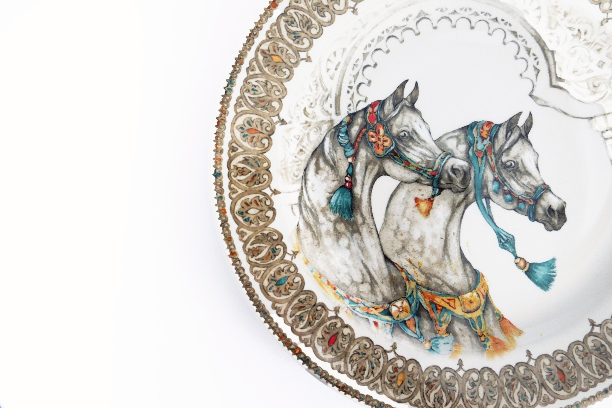 GIEN｜Chevaux du vent 系列 - 餐盤 21.8cm