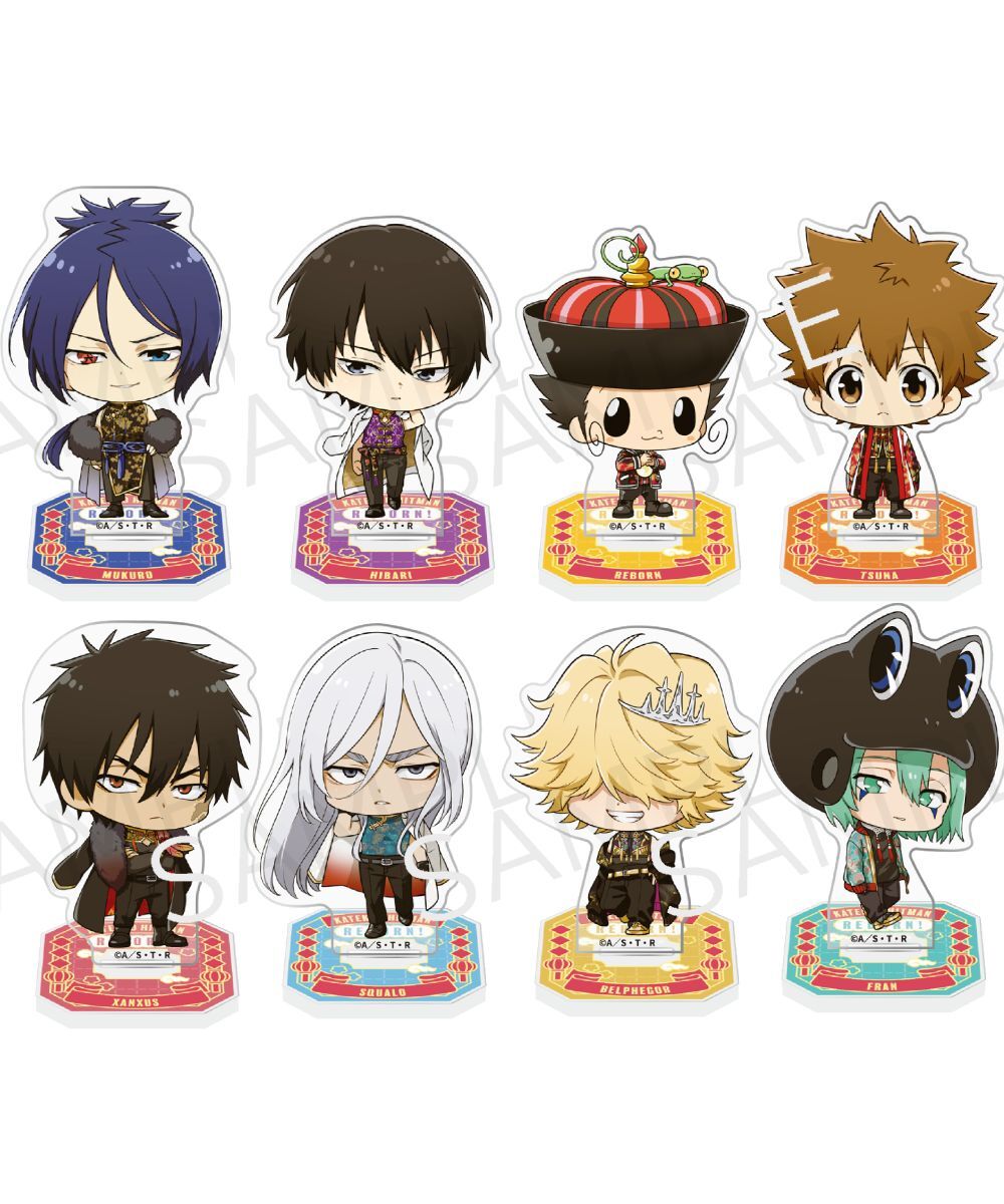 預購-「家庭教師HITMAN REBORN!」Q版壓克力人形立牌 系列【日本進口精品】