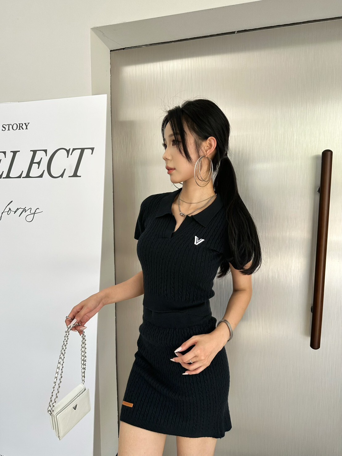 曲線映像’Impression—針織套裝