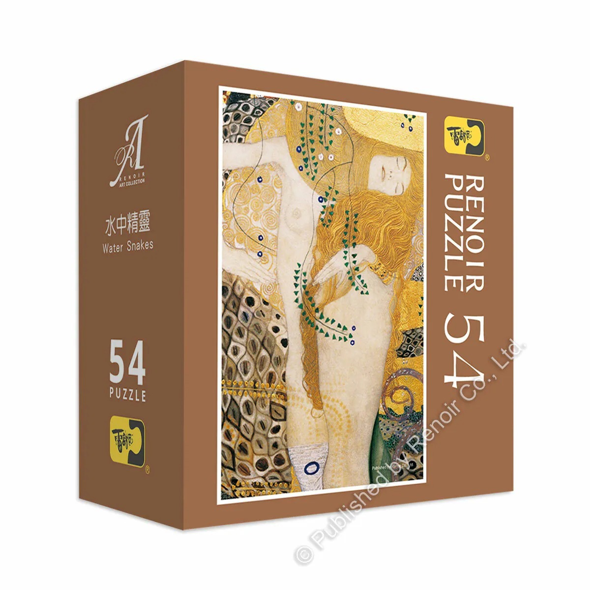 【雷諾瓦拼圖】水中精靈/克林姆