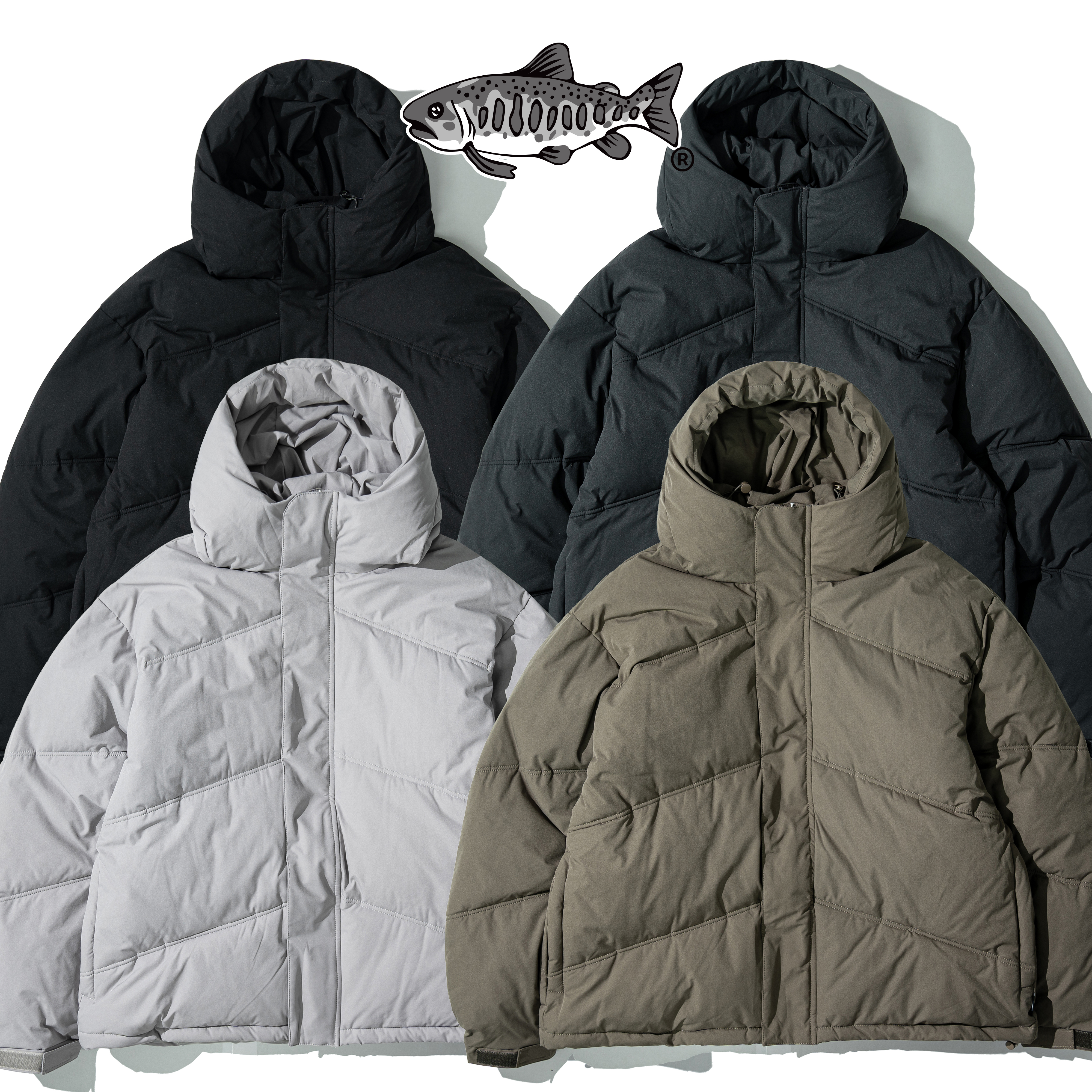 AGILITY Crop Padded Hooded Jacket 短版 連帽 鋪棉外套 [AJ188]