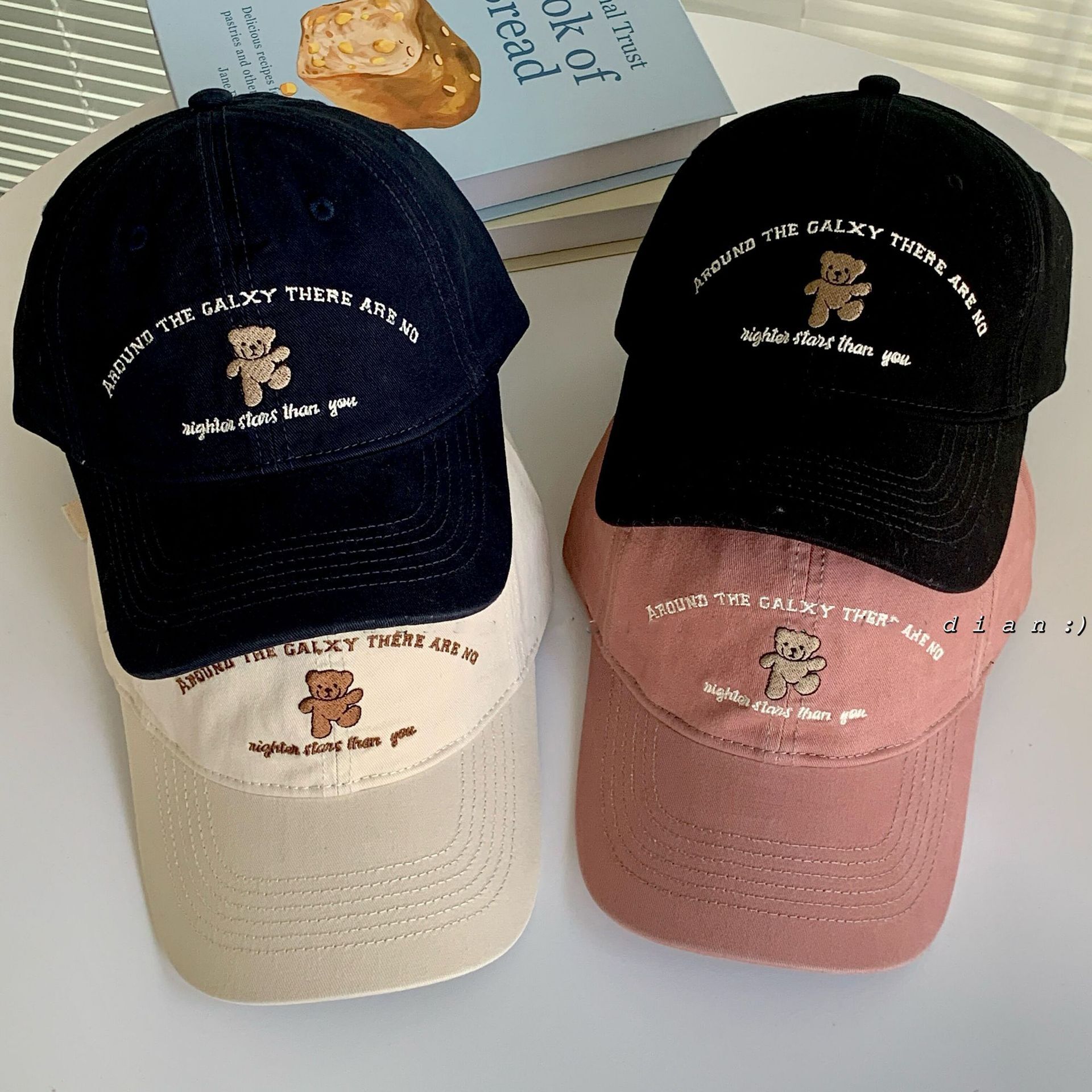 Embroidered Dancing Teddy Baseball Cap