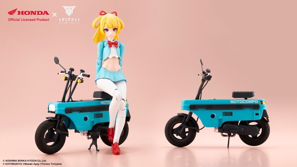 26年3月 Megami Device 女神裝置 BUSTER DOLL 騎士 愛麗絲 with 本田 AB12 MOTOCOMPO 組裝模型