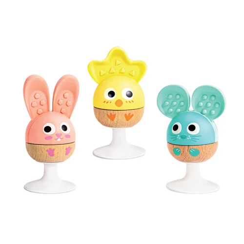 HAPE 開心磨牙搖鈴三件組