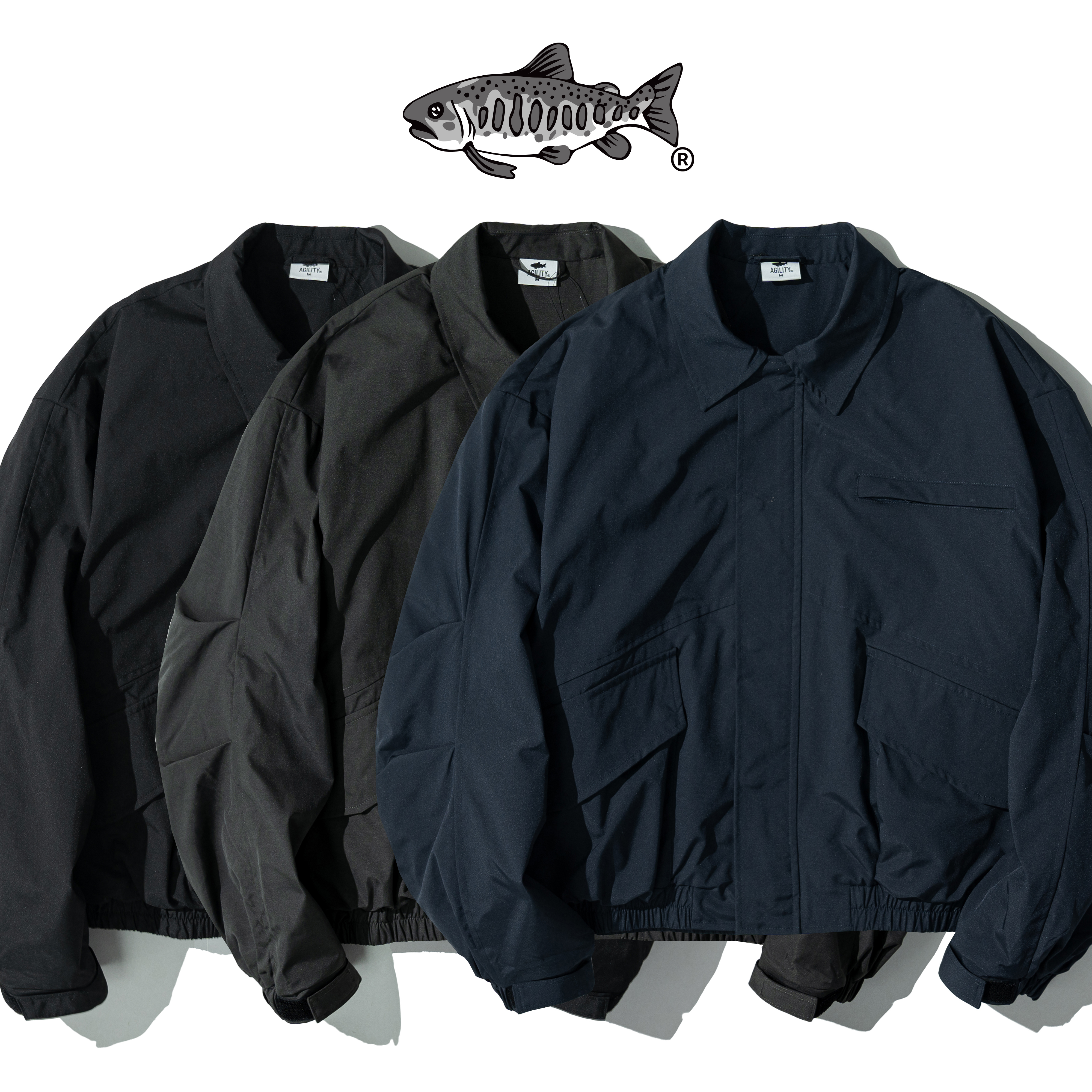 AGILITY Cropped Jacket 寬短 鋪棉 翻領外套 [G2S-25]