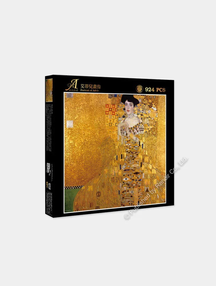 【雷諾瓦拼圖】艾蒂兒畫像/克林姆/璀璨金