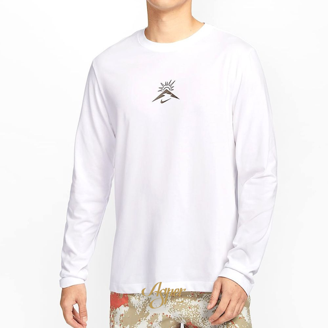 Nike Tee LS Trail SSNL "Follow the feeling" 跟著感覺走 薄長袖 白 HJ3602-100 黑 HJ3602-010 IX