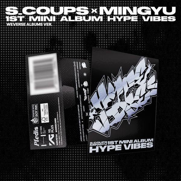 【WITHMUU特典】S.COUPS X Mingyu-[HYPE VIBES] (Weverse Albums Ver.)