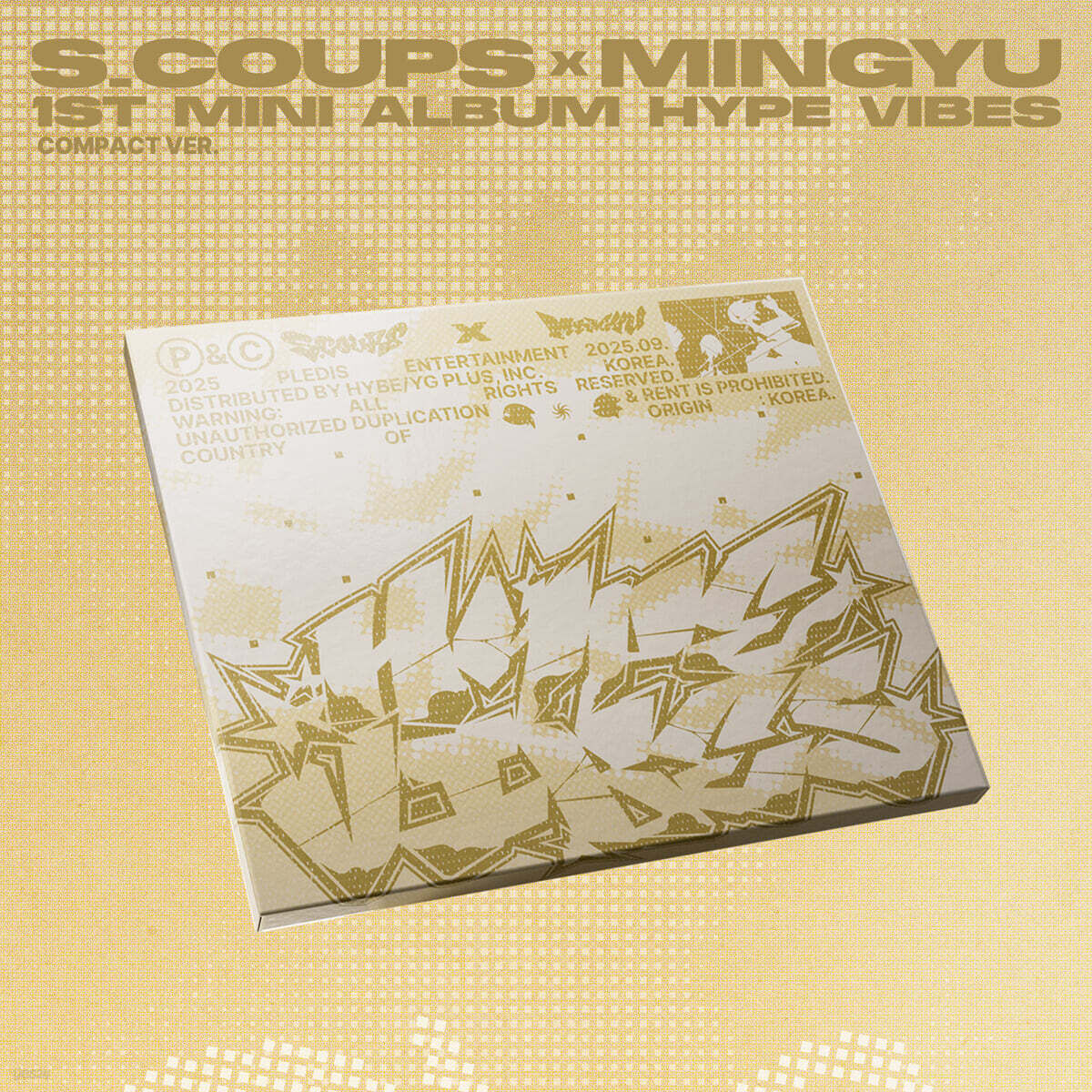 S.COUPS X Mingyu(SEVENTEEN) - 首張迷你專輯 [HYPE VIBES] (COMPACT Ver.)