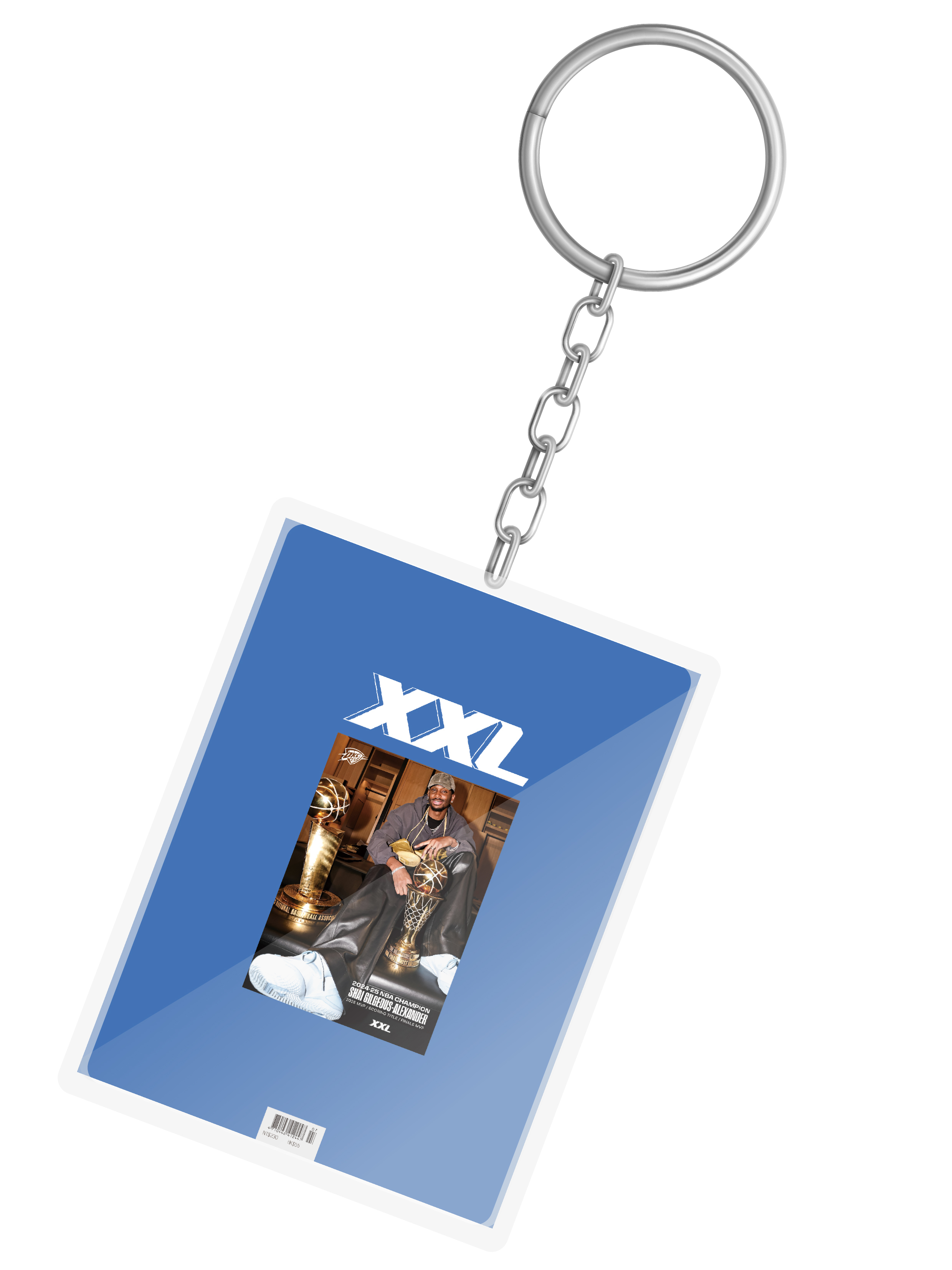 2025七月號雷霆冠軍特別號封面 鑰匙圈