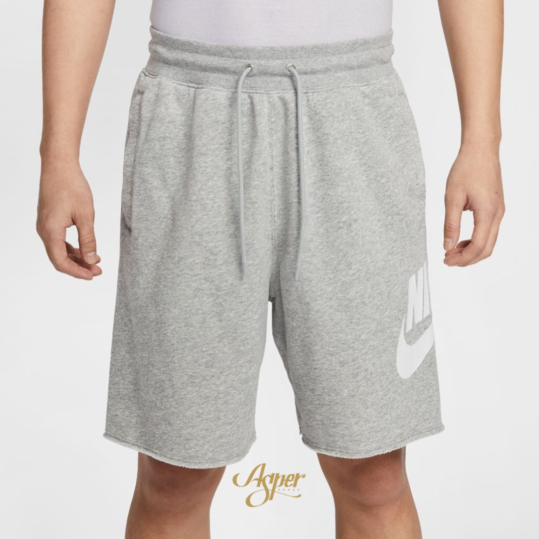 Nike AS M NK Club Alumni FT Short 淺灰 男款 棉短褲 FQ4951-063 IX