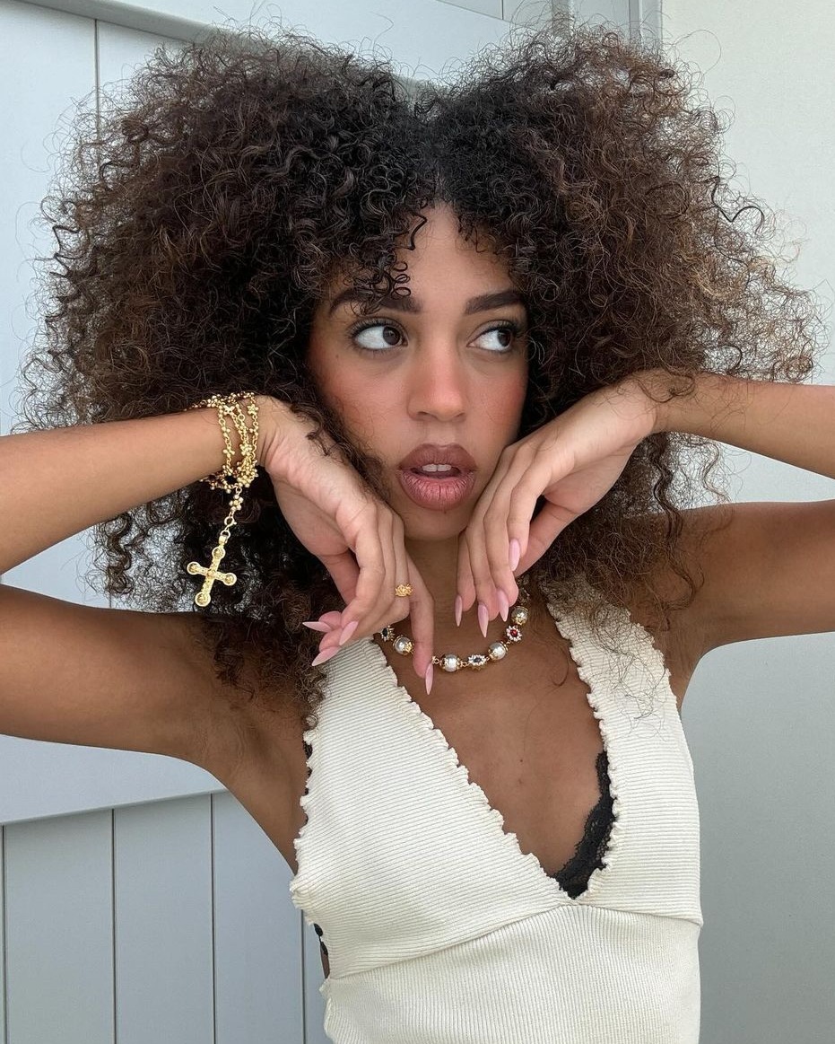 <疊戴首選!> En Route Daisy Pearl Necklace 黛西 珍珠 寶石 項鍊 金銀 兩色