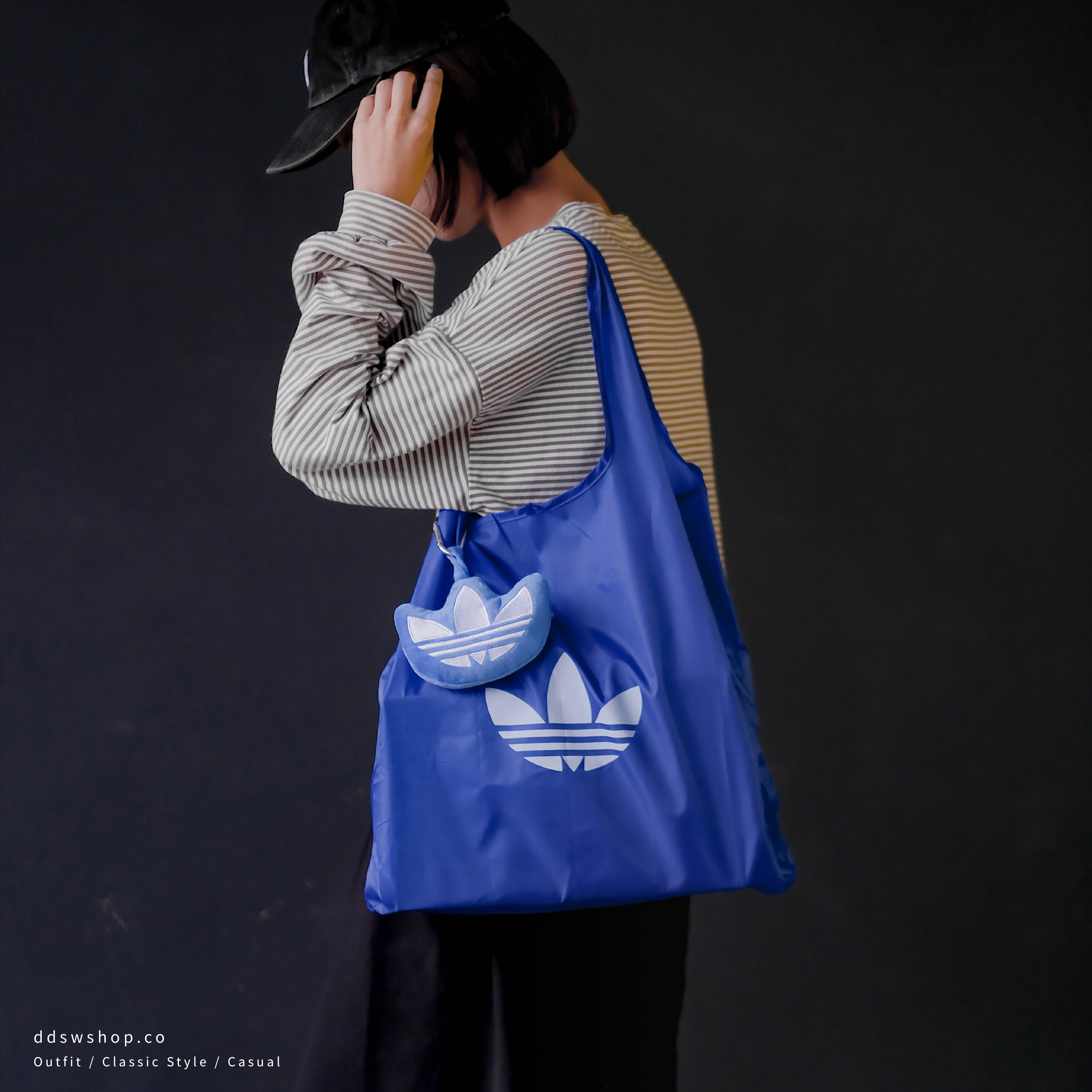 "現貨" Adidas 可收納環保購物袋  環保袋 購物袋 手提袋