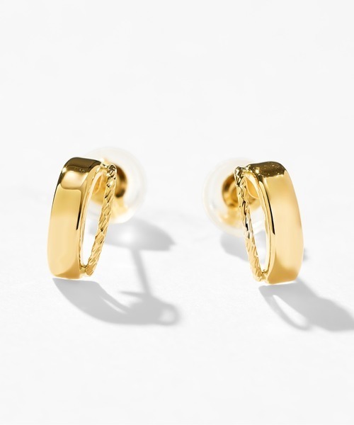 【me.luxe】K10流星伴月耳環