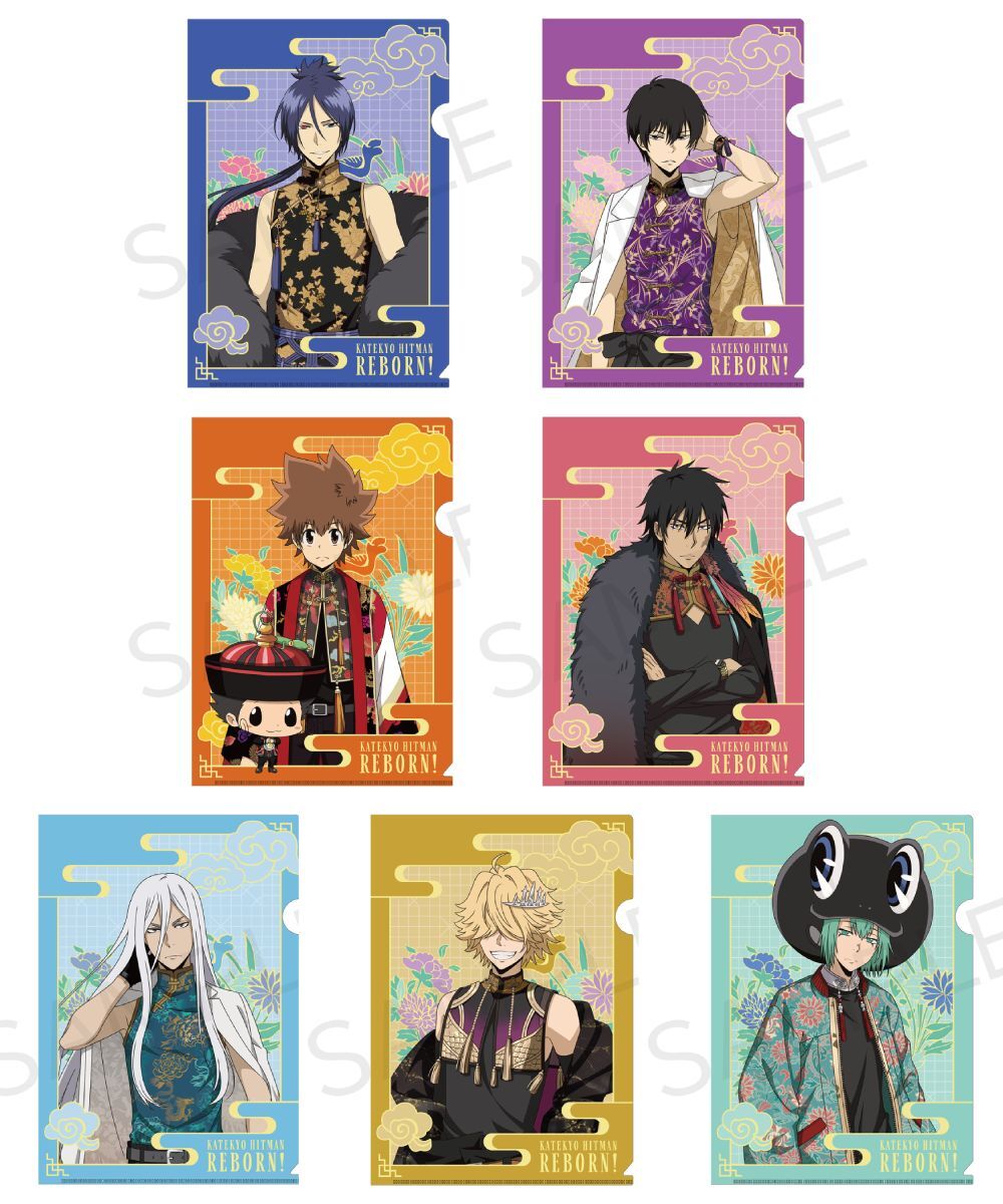 預購-「家庭教師HITMAN REBORN!」A4 File夾 系列【日本進口精品】