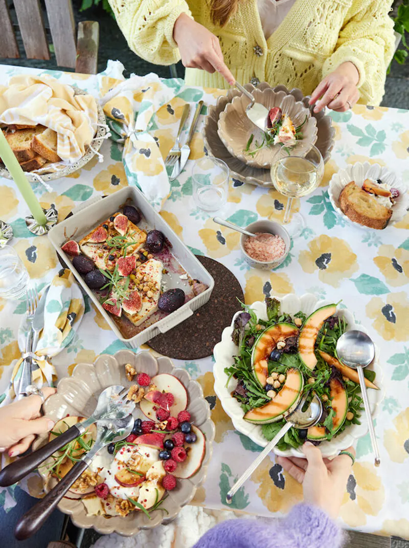 Sagaform-Estelle 沙拉杓組,適用洗碗機,便於打理清潔。