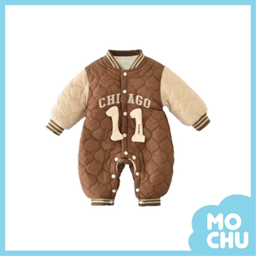 芝加哥11加絨加厚連身衣