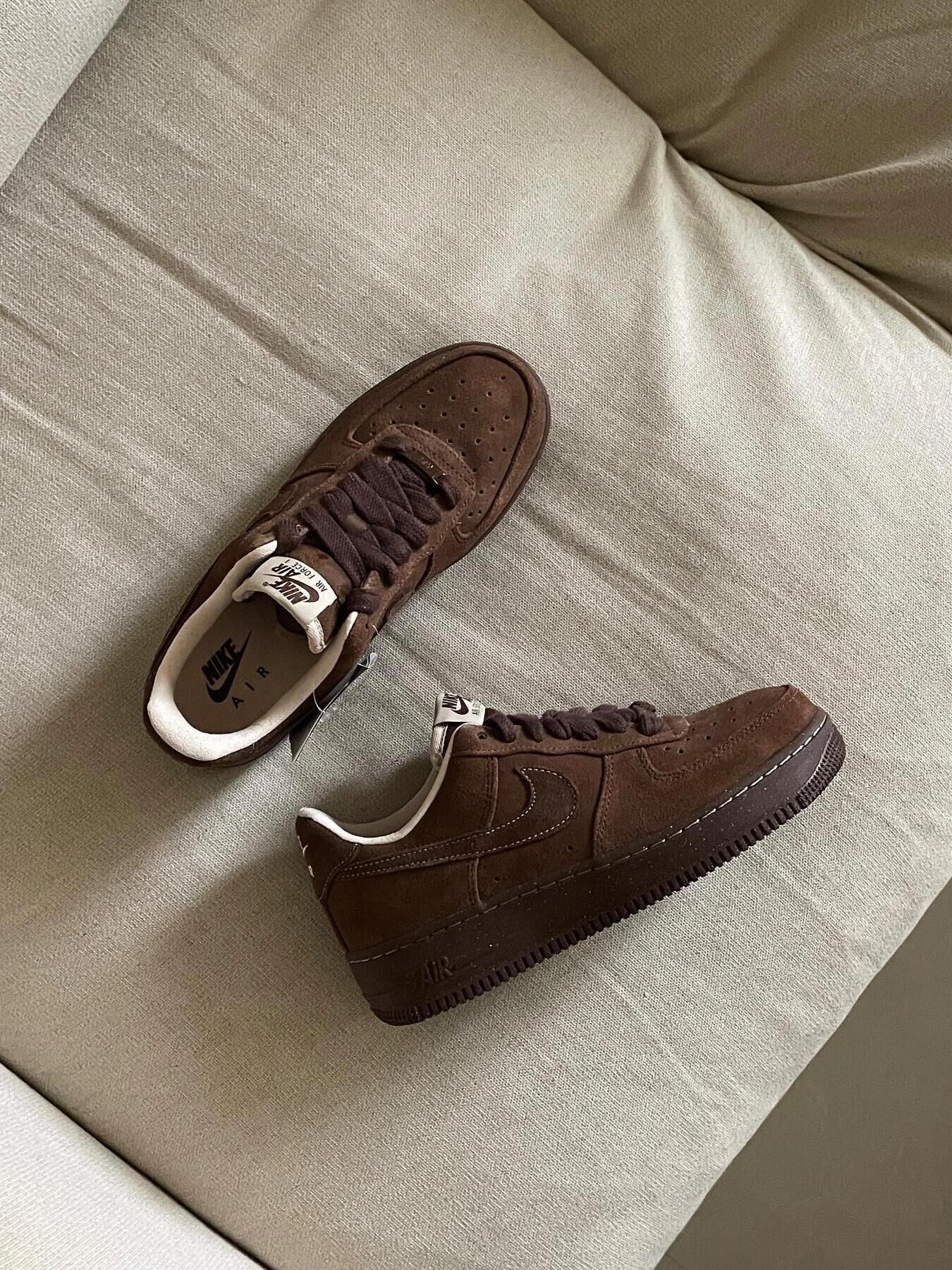 代購-Nike Air Force 1 "Cacao Wow" 巧克力色 FQ8901-259