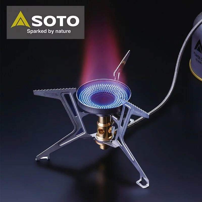 【SOTO】穩壓防風分離式登山爐/蜘蛛爐 SOD-331