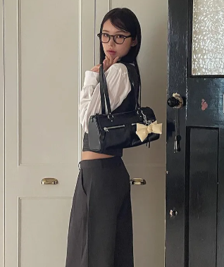 【代購】FENNEC READY DUFFLE BAG 肩背包 側背包 皮質 氣質 韓女必備