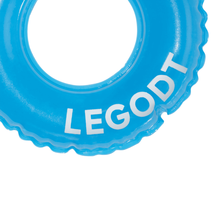 韓國 LEGODT 繽紛可愛配件 泳圈 藍色