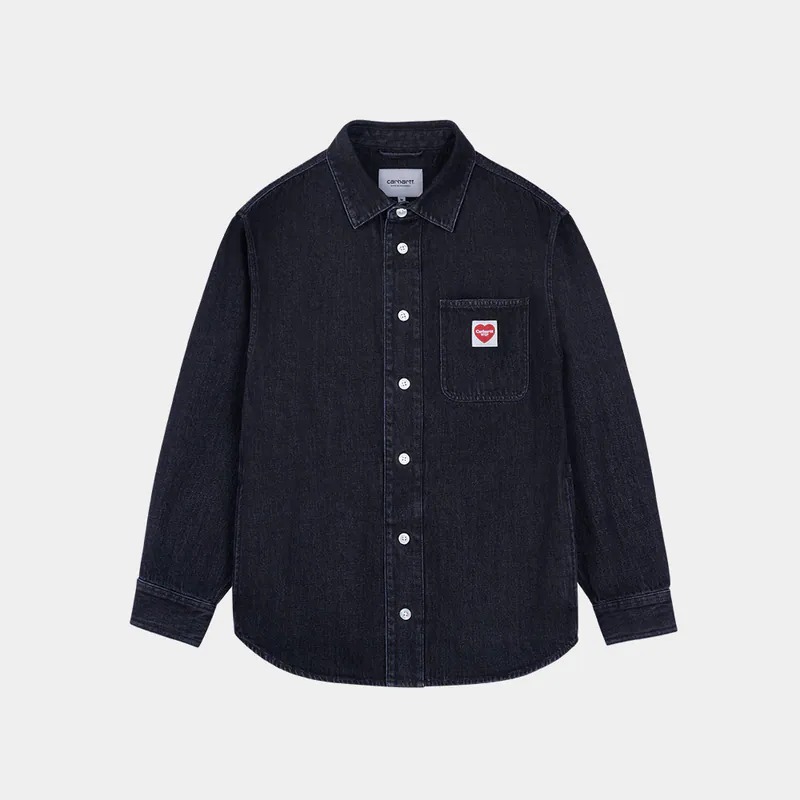 2025AW CARHARTT WIP L/S Nash Shirt 牛仔 外套 襯衫 現貨 A251006