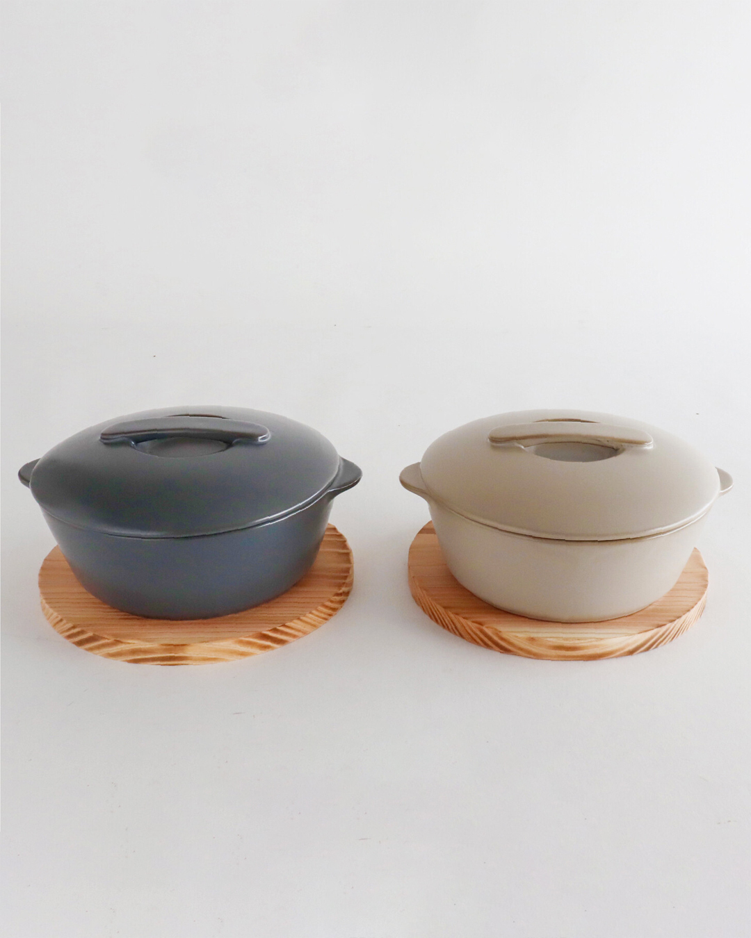 The chef 耐熱直火烤焗 多功能小鍋 淺灰｜SALIU