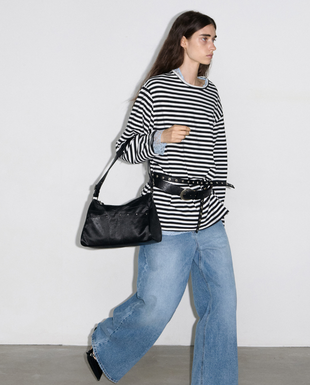 【代購】FENNEC BASH BAG 肩背包 側背包 可調背帶 小包 氣質包 氣質 韓女 簡約 鉚釘 個性 兩用包