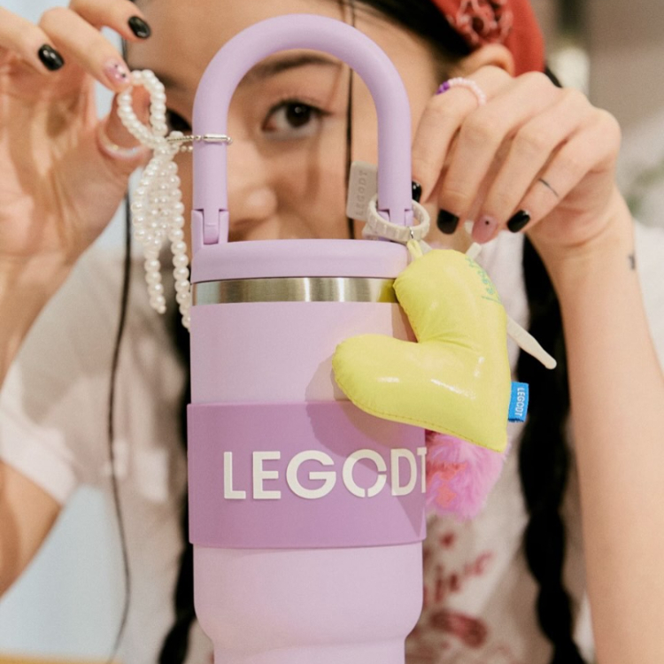 韓國 LEGODT 繽紛可愛配件 蝴蝶結 白色