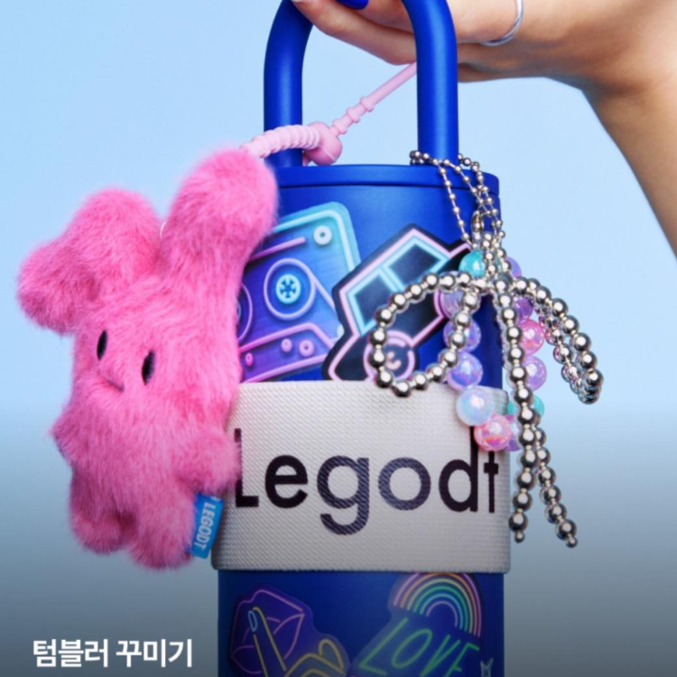 韓國 LEGODT 繽紛可愛配件 蝴蝶結 銀色