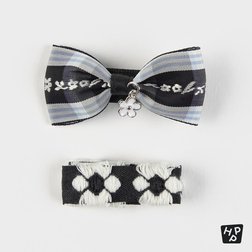 韓手工製精緻髮夾兩件組