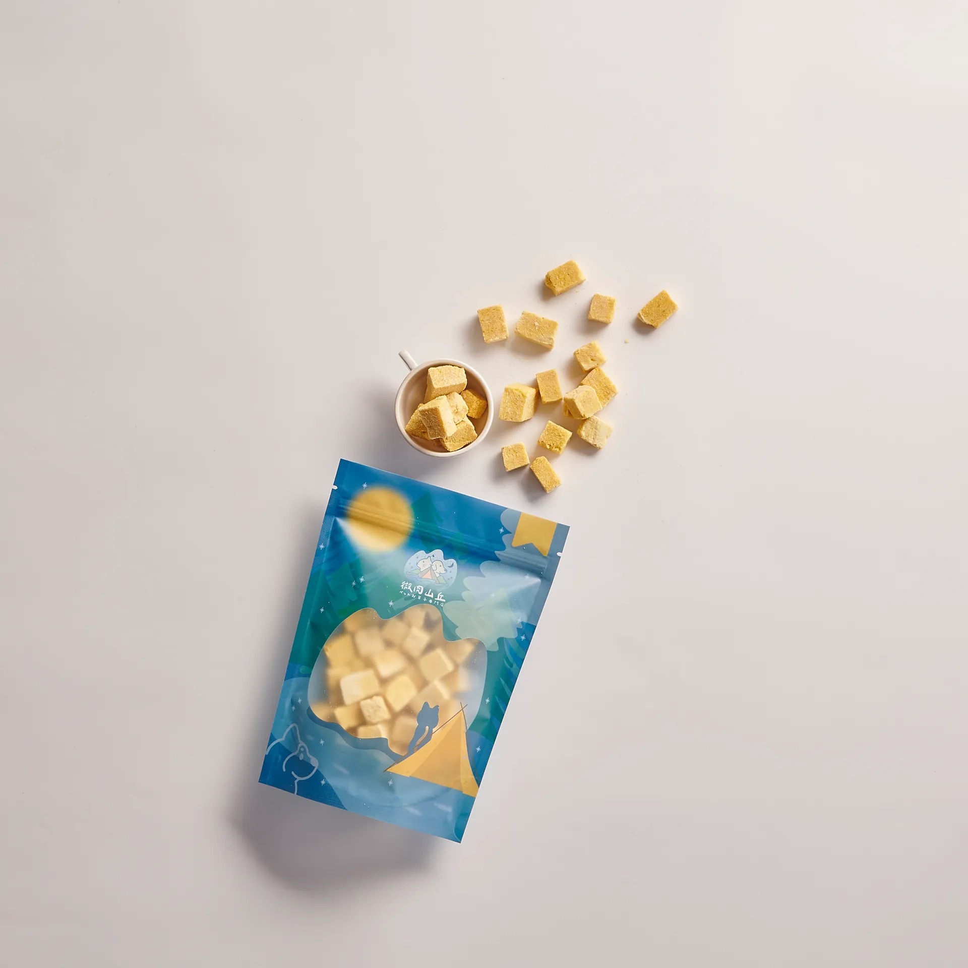 《 微肉山丘 》南瓜雞｜招牌鮮雞凍乾