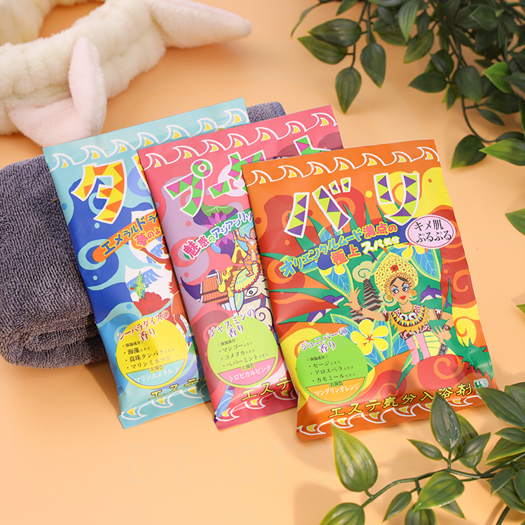 日本 HEALTH 渡假心情香氛保濕入浴劑 40g【AT038】