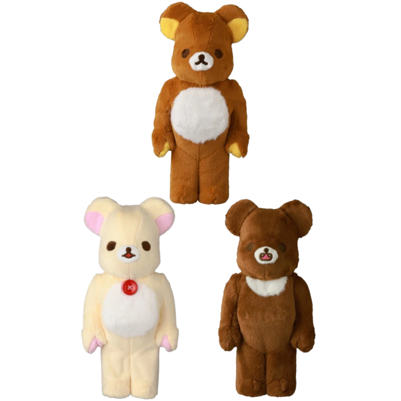 着ぐるみVer. リラックマ / コリラックマ / チャイロイコグマ 400％ BE@RBRICK