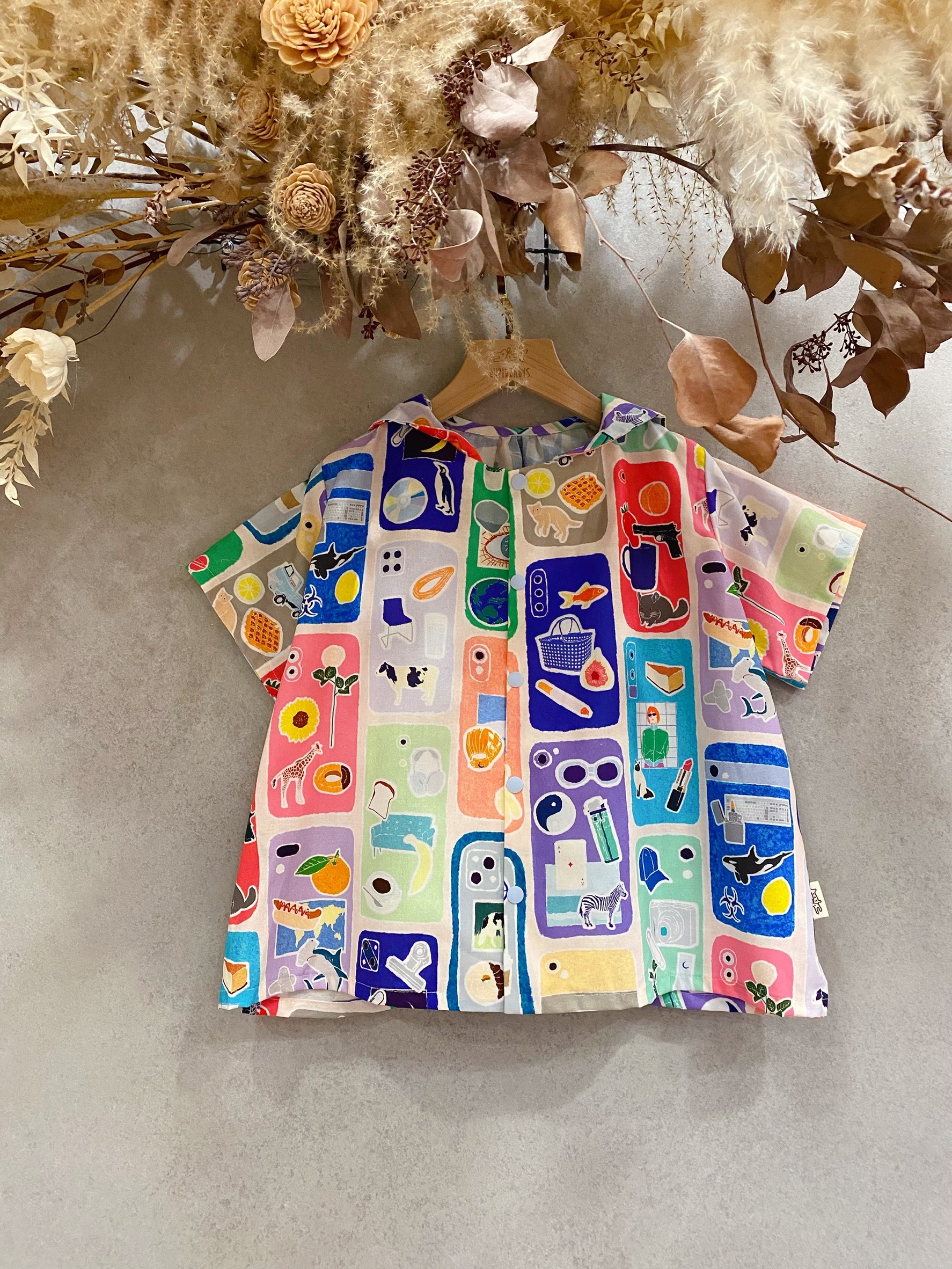 手機殼 海軍領短袖上衣（130）