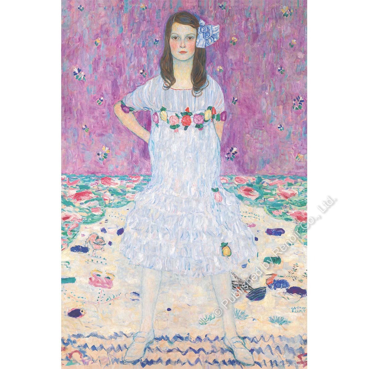 【雷諾瓦拼圖】少女瑪丹的畫像/克林姆