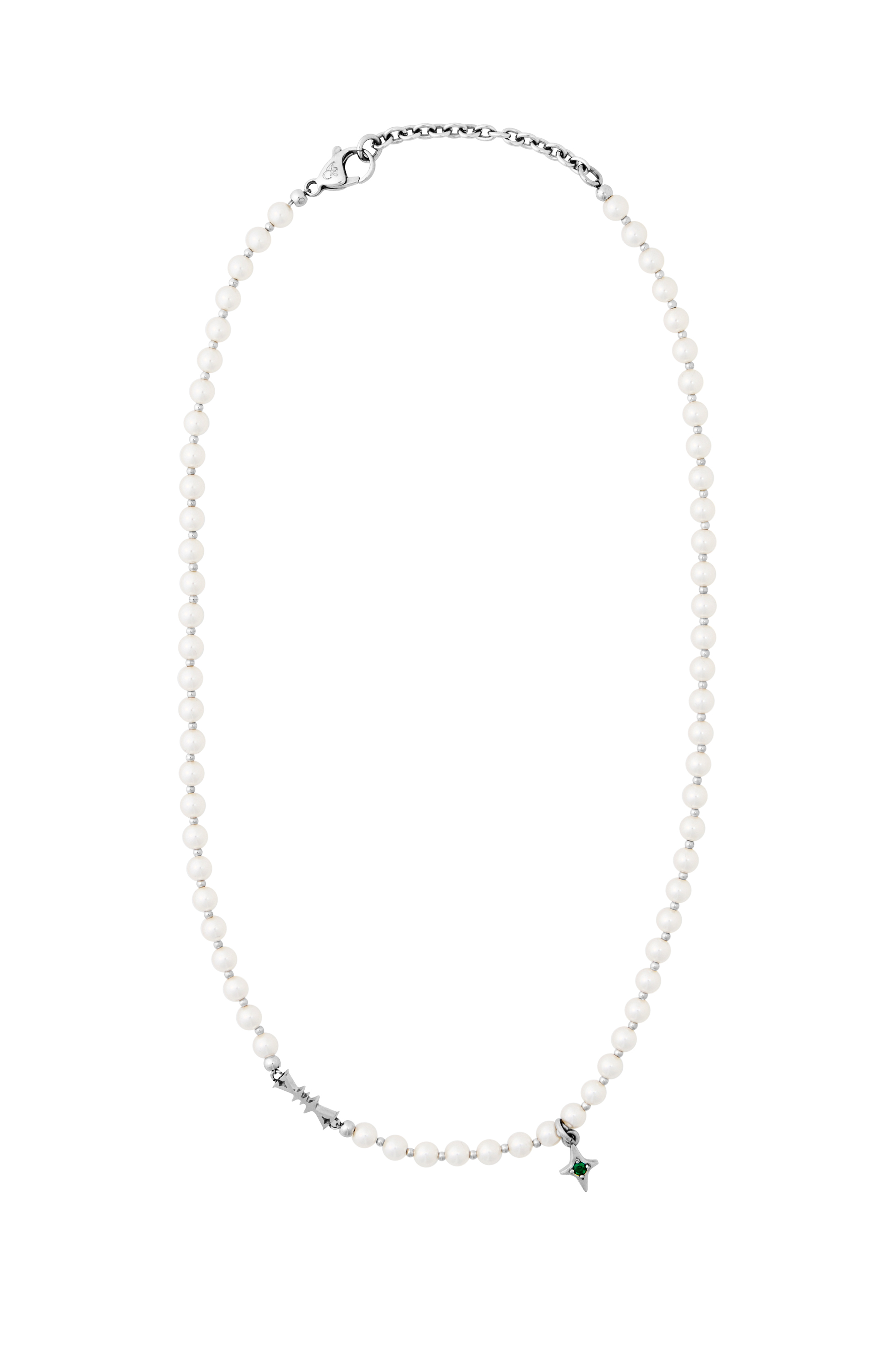 GEMHEART STAR PEARL NECKLACE