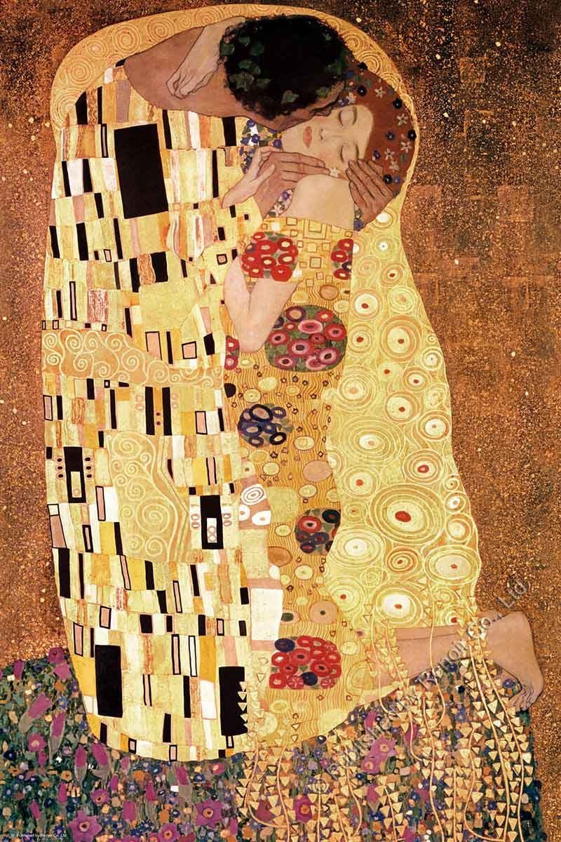 【雷諾瓦拼圖】吻/克林姆特/璀璨金版 (II)