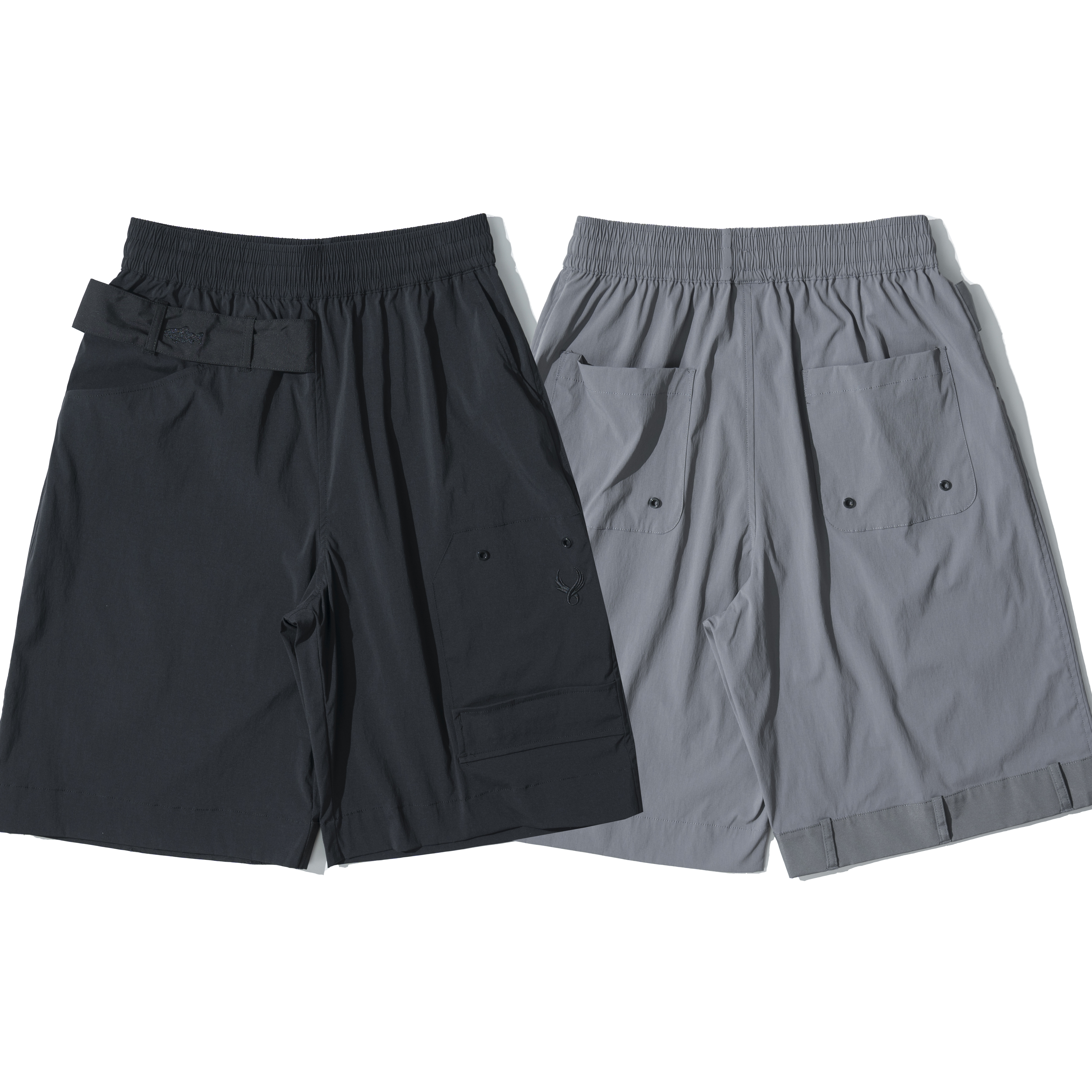 REMIX x AGILITY "Sevr" Knee Shorts