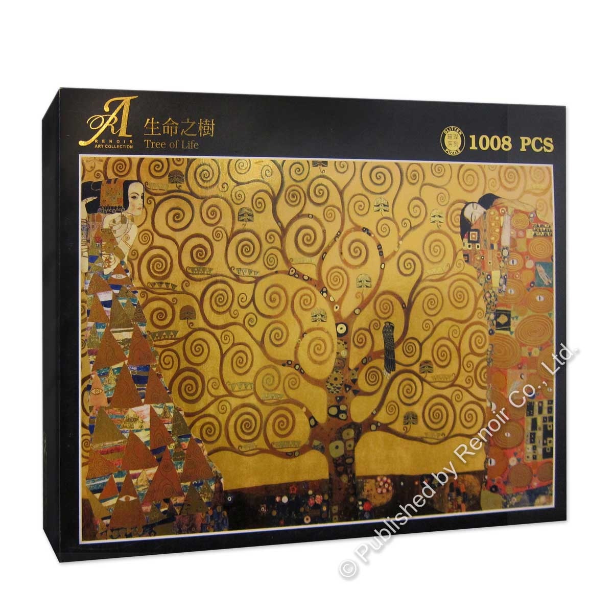 【雷諾瓦拼圖】生命之樹/克林姆特/璀璨金版 (II)