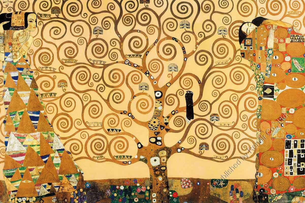 【雷諾瓦拼圖】生命之樹/克林姆特/璀璨金版 (II)