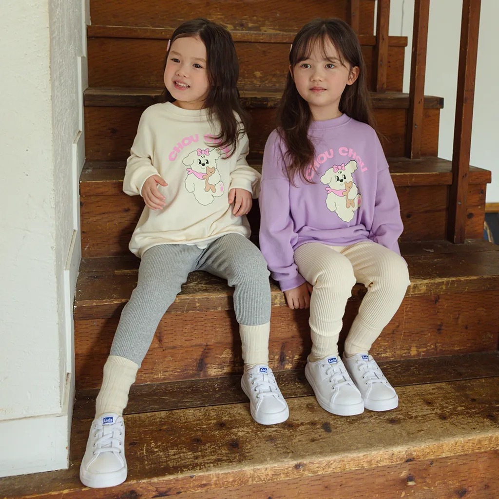 祕密童裝｜秋季羅紋貼腿褲｜