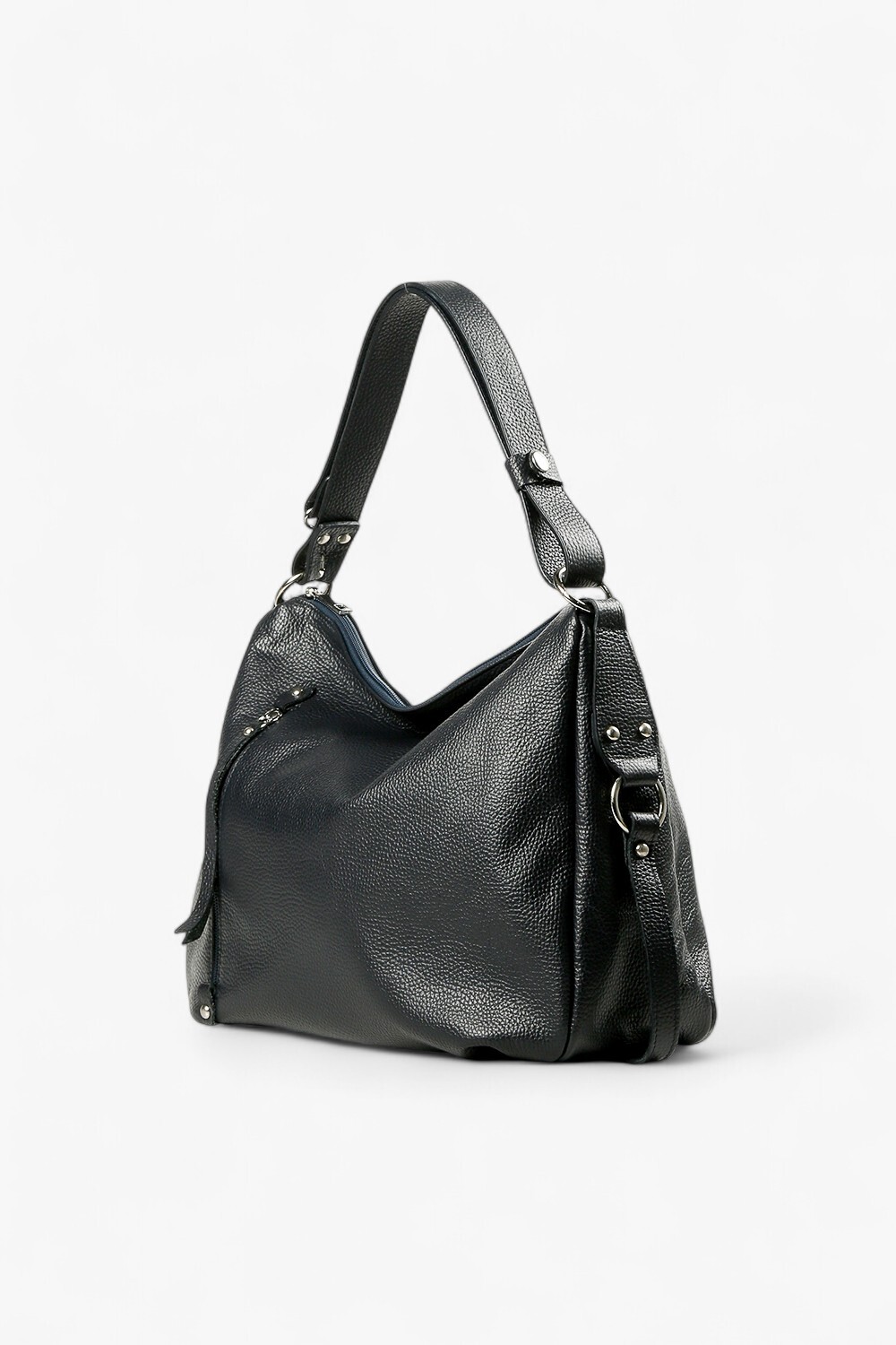 Teramo 中性中型肩背包 深藍