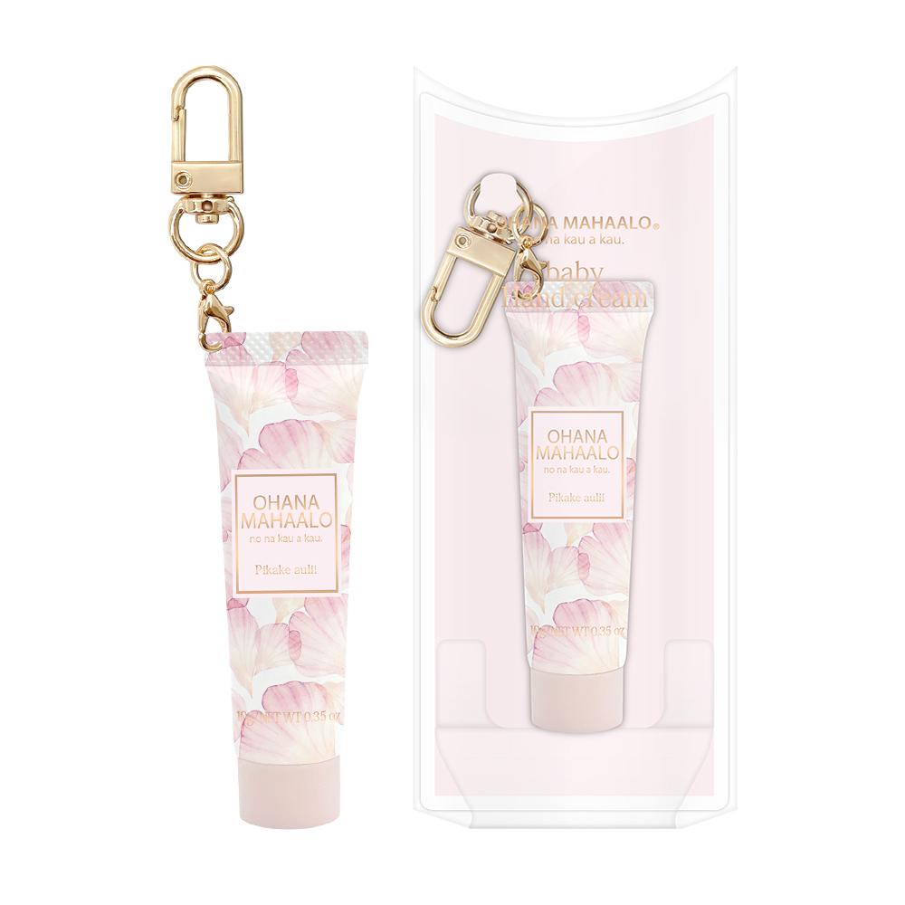 OHANA MAHAALO愛戀茉莉 十指香扣限定手霜吊飾 (預購3月底出貨)