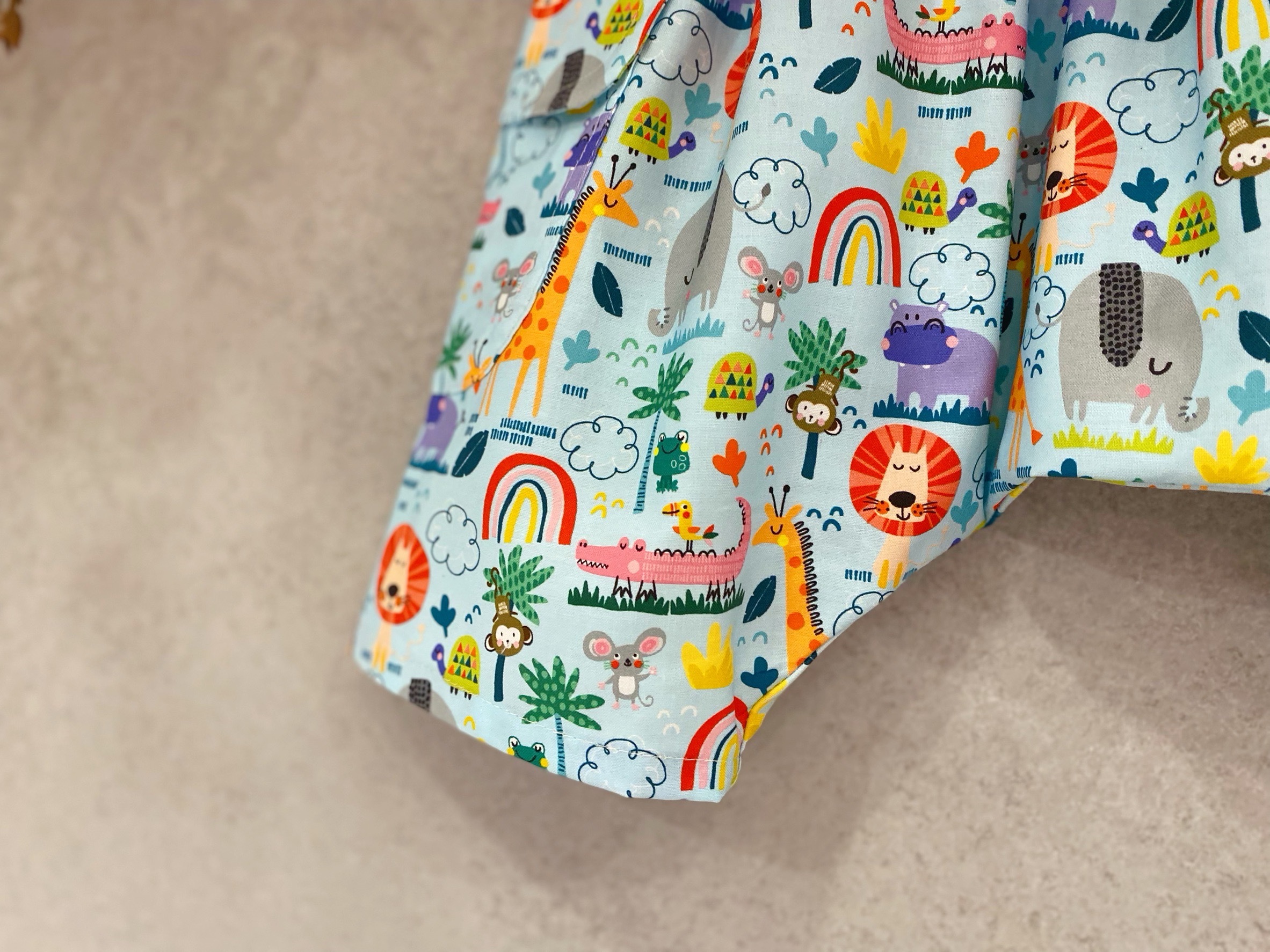 藍動物園 飛鼠短褲（120）