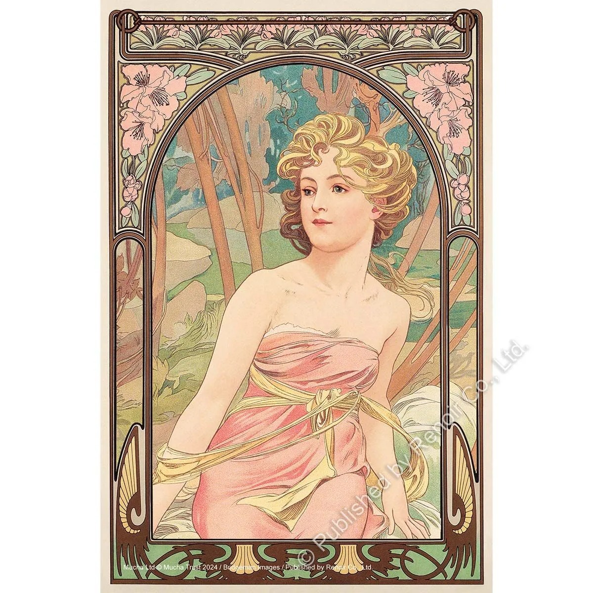 【雷諾瓦拼圖】清晨的甦醒/四時/慕夏