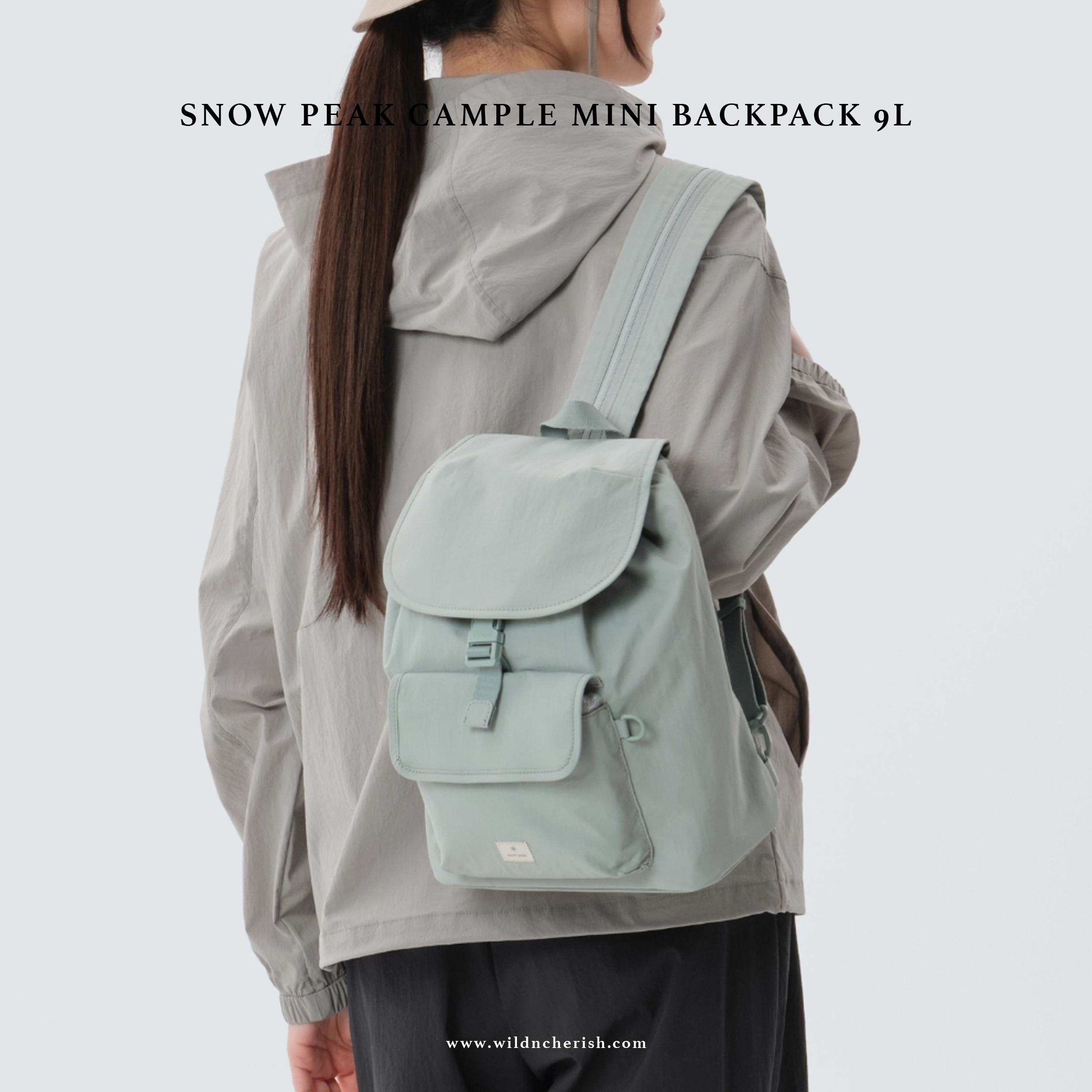 預訂 | Snow Peak Cample Mini Backpack 9L 單肩 雙肩 兩用 韓國限定款式